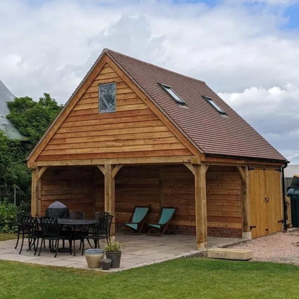 Oak Framed Building – Bonner Construction